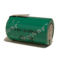 1/2AA size NiMH Battery