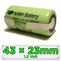 43mm x 23mm Replacement Clipper Battery