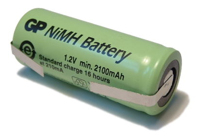 42mm x 17mm NiMH Electric Toothbrush Battery