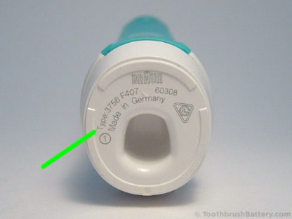 Braun Oral-B Type 3754 & 3756 Battery Replacement Guide