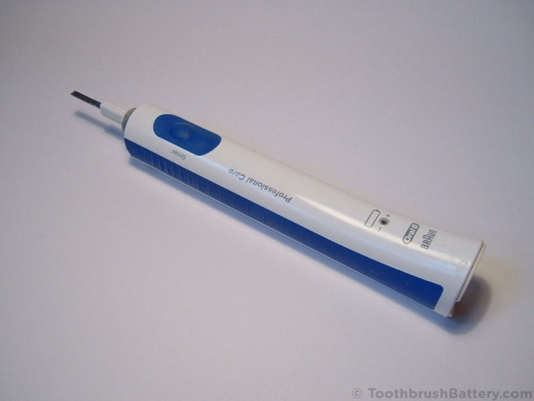 braun oral b professional care electric toothbrush battery replacement