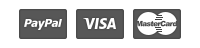 Paypal, Visa and Mastercard
