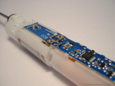 Braun-Oral-B-Vitality-Type-3708-3710-toothbrush-motor-tags-desoldered